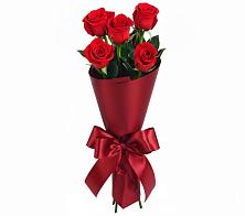 Букет 5 Красных роз Эдлесс Лав в Веневе