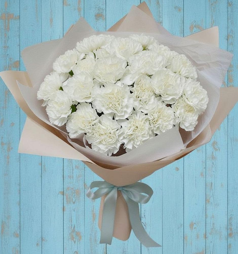 Букет цветов из: Гвоздики в Веневе