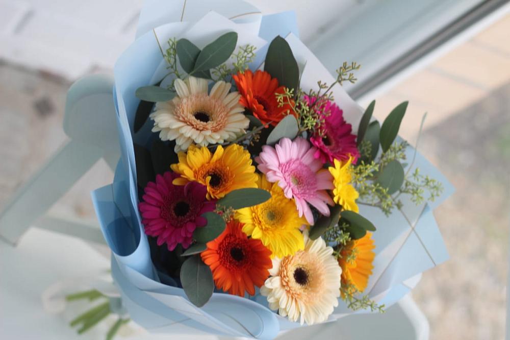 Букет цветов из: Герберы в Веневе