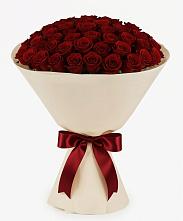 Букет 101 Бордовая роза Блэк Бакарра в Веневе