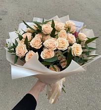 Букет Кремовые розы Латте в Веневе