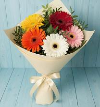 Букет цветов из:  Герберы в Веневе