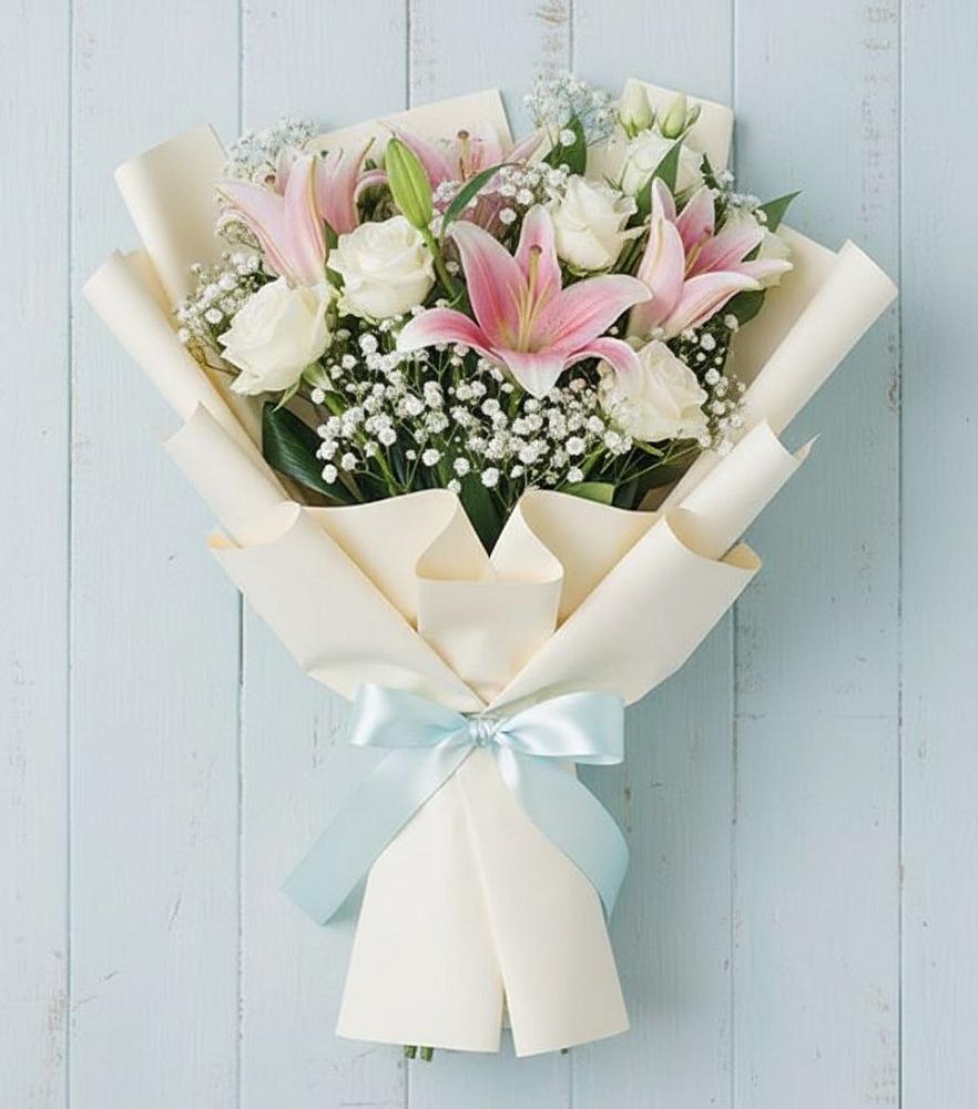 Букет цветов из: Лилии в Веневе