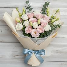 Букет цветов из:  Лизиантусы #REPLACE_PRED# Веневе