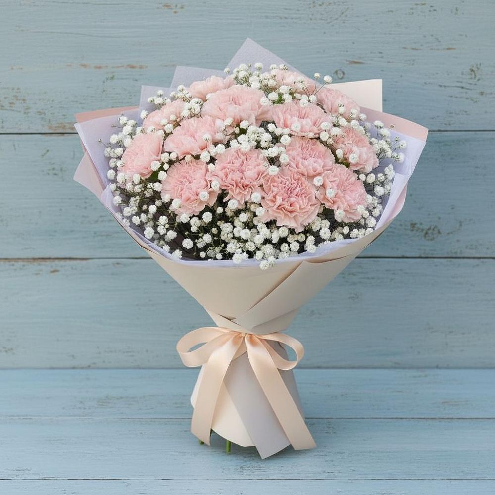 Букет цветов из: Гвоздики в Веневе