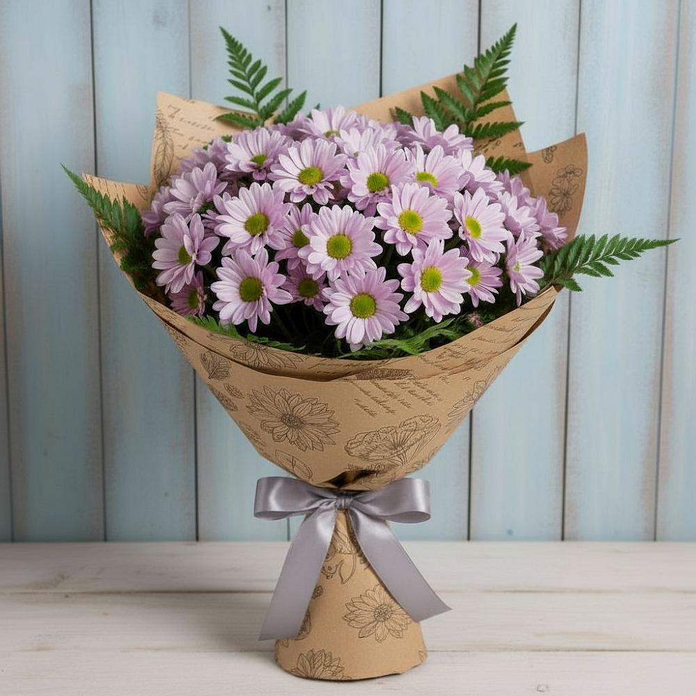 Букет цветов из: Хризантемы в Веневе