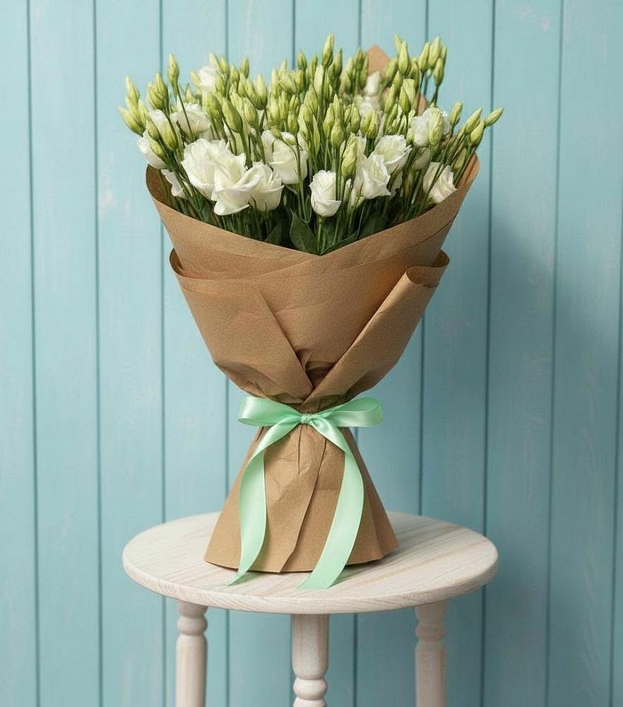 Букет цветов из: Лизиантусы в Веневе