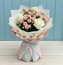 Букет цветов из:  Розы в Веневе