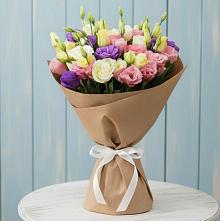Букет цветов из:  Лизиантусы в Веневе